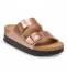 Birkenstock Arizona Platform metallic copper Veg 1031270 Calz. S
