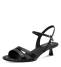 Tamaris Sandalo Tacco Donna  Nero 28314-46 Black Croco