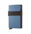 Secrid Portafoglio Uomo Bandwallet Steel Blue Brown