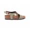 Grunland Sandalo Donna Left SB0073 Salvia-Marrone