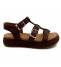 INUOVO Sandalo Donna Pelle Scam. Marrone Scuro A96046