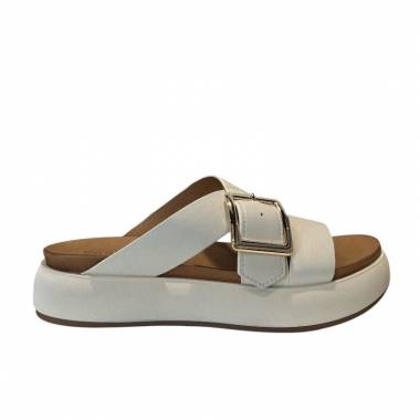 INUOVO Sandalo Donna Pelle Crema A96065