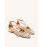 Gioseppo Ballerina in Pelle Intrecciata Off-White Donna Brillion 75560