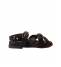 Creative Sandalo Artigianale Donna Vit. Nero Made in Italy