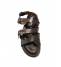 Creative Sandalo Artigianale Donna Vit. Nero Made in Italy