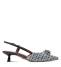 Tamaris Slingback Donna Pelle 29512-46 Blue Comb.