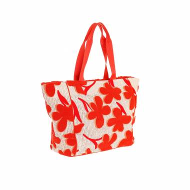 BY_Byblos Shopping Bag Donna Orange Linea Wildness