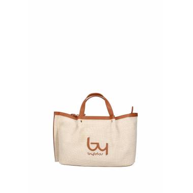 BY_Byblos HandBag Donna Natural/Tan Linea Seek