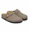 Birkenstock Boston Gray Taupe, Birkibuc - Calz. S