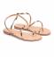 Nicolas Lainas Sandalo Oro Donna 63T Gold Suola Nude