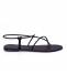 Nicolas Lainas Sandalo Nero Donna 67G Black Suola Black