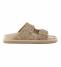 Colors of California Sandalo Donna Slowfiw in pelle scamosciata e Strass Mud BIOW605N