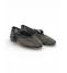 INUOVO Ballerina Donna Pelle Nero C11034 Black Mesh
