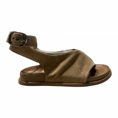 INUOVO Sandalo Donna Pelle Suede Tan E36003