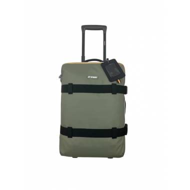 K-way Luggage Bag Small Trolley Blossac S Green Lichen