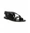 Janet&Janet Sandalo Donna Pelle Nero Lily