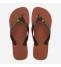 Havaianas Brasil Logo Infradito Unisex Rust/Coffee 4110850