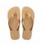 Havaianas Top Logo Metallic Infradito Donna Golden 4127244