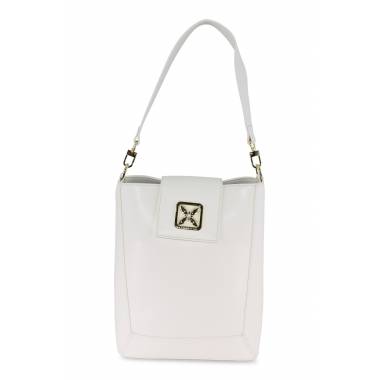 L'Atelier du Sac Borsa Buckle Mod. Simonne Coll. Darling 19109 Off White