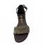 Creative Sandalo Artigianale Donna Treccia Taupe/TdM Made in Italy