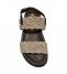 Creative Sandalo Artigianale Donna Pelle Scam. Treccia Tortora Made in Italy