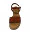 Creative Sandalo Artigianale Donna Crosta Mattone Made in Italy