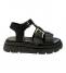 Creative Sandalo Artigianale Donna Vit. Nero Made in Italy