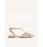 Gioseppo Ballerina in Pelle Intrecciata Nude Donna Jhelum 79237