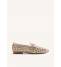 Gioseppo Mocassino Donna in Pelle Intrecciata Wabasha 79108-P Platino