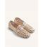 Gioseppo Mocassino Donna in Pelle Intrecciata Wabasha 79108-P Platino