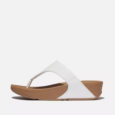 Fitflop LULU Sandali Infradito In Pelle Col. Bianco