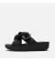 Fitflop LULU Sandali Flower Incrocio Pelle Col. Nero