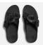 Fitflop LULU Sandali Flower Incrocio Pelle Col. Nero