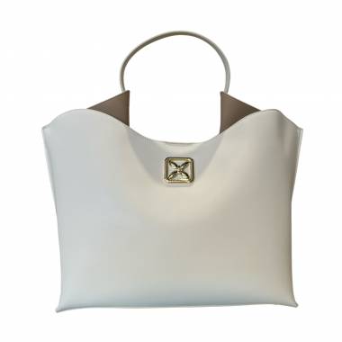 L'Atelier du Sac Shopping Bag  Arene 19101 Off White