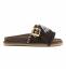 Colors of California Sandalo Donna Slofiw in pelle scamosciata Moka BIOW603