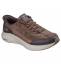 Skechers Sneakers Uomo Contour Foam Cordelux 232618 BRN