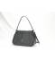 no:rae Globe Big Shoulder Bag  Tumbled Leather Black