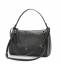 no:rae Indiana Big Shoulder Bag  Tumbled Leather Black