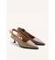 Gioseppo Slingback Donna Taupe 80032