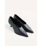 Gioseppo Decoltè Donna Nero Borchie Kitten 80830