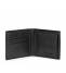 Cult Portafoglio Uomo Mini BillFold 5 c/c +cp Ian Wallet Pelle Nero