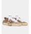 Crime London Sneakers Donna Beige Deconstructed Hot Chai