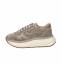 Janet&Janet Sneakers Donna Cloudy Pelle Scam. Taupe