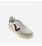 Victoria Sneakers Unisex Bianco Bordeaux Seul Effecto Piel & Serraje  Burdeos