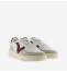Victoria Sneakers Unisex Bianco Bordeaux Seul Effecto Piel & Serraje  Burdeos