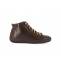 Grunland Scarpa Alta Donna Laccio Elastico Pelle Testa Moro Imod PO 1853