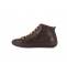 Grunland Scarpa Alta Donna Laccio Elastico Pelle Testa Moro Imod PO 1853