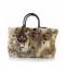 Marc Ellis Borsa Donna Handbag Buby Fur Margay Dark Taupe