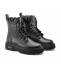 Cult Slash 4823 Mid W Leather Black/Ruches/Studs