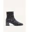 Gioseppo Stivaletto Elastic. Donna Stamp. Animalier Grigio 80794